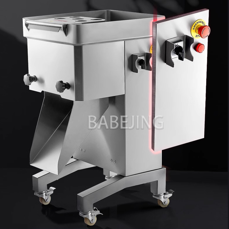Automatic Meat Slicer Home - 3mm 스테인리스 스틸 칼날이 있는 전기