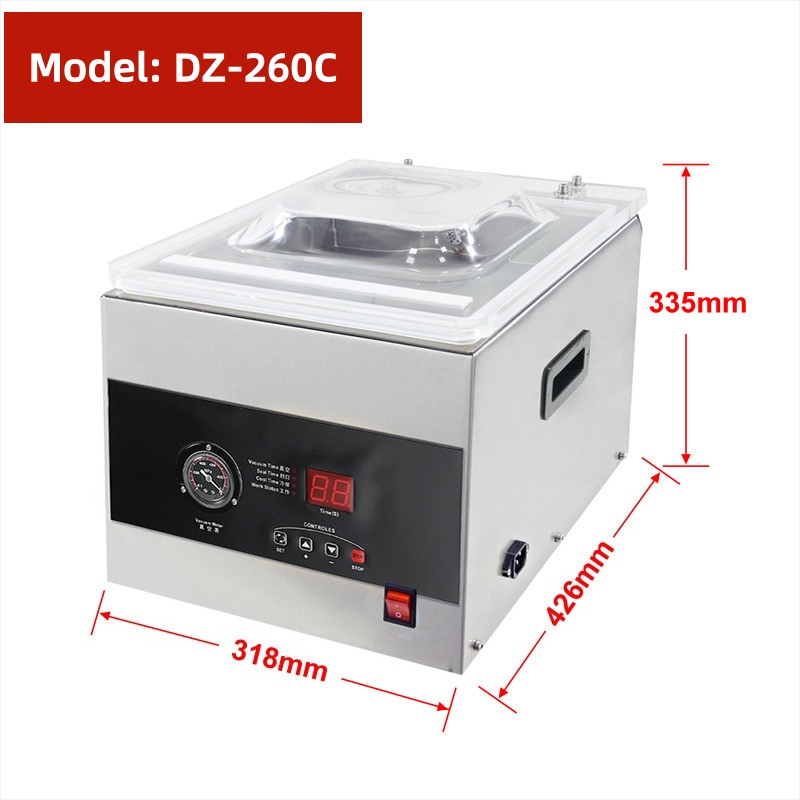 Food Vacuum Sealer Machine - 테이블탑 챔버 진공 포장기 상업용 디지털