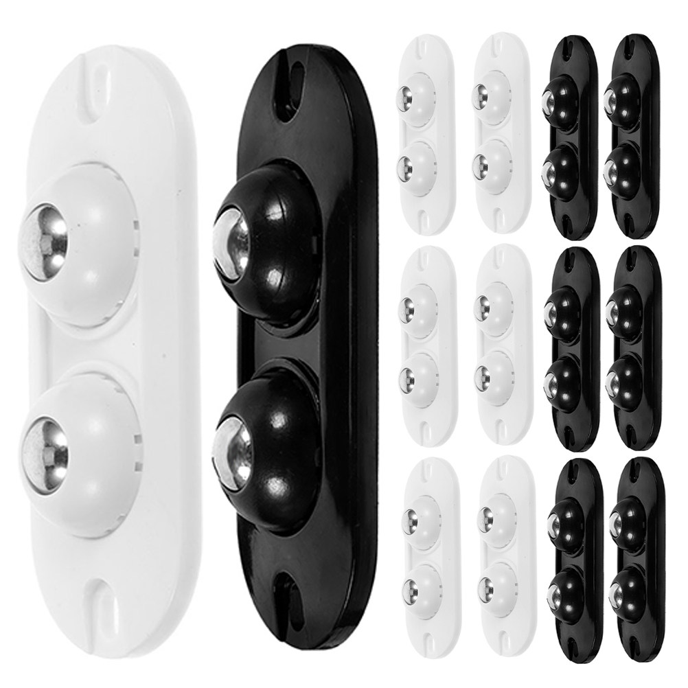 Small Appliances - 16개입, 접착식 회전형 바퀴, 미니 가구용