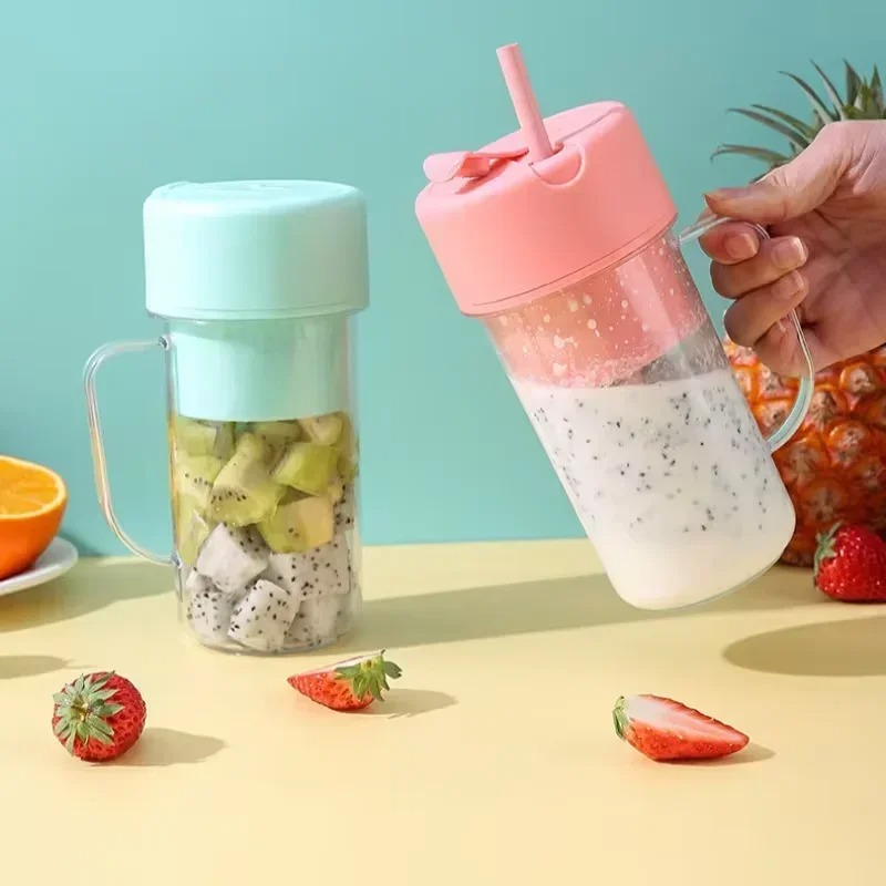 Portable Blender Usb Rechargeable - 휴대용 USB 충전식 300ml 전기 쥬서