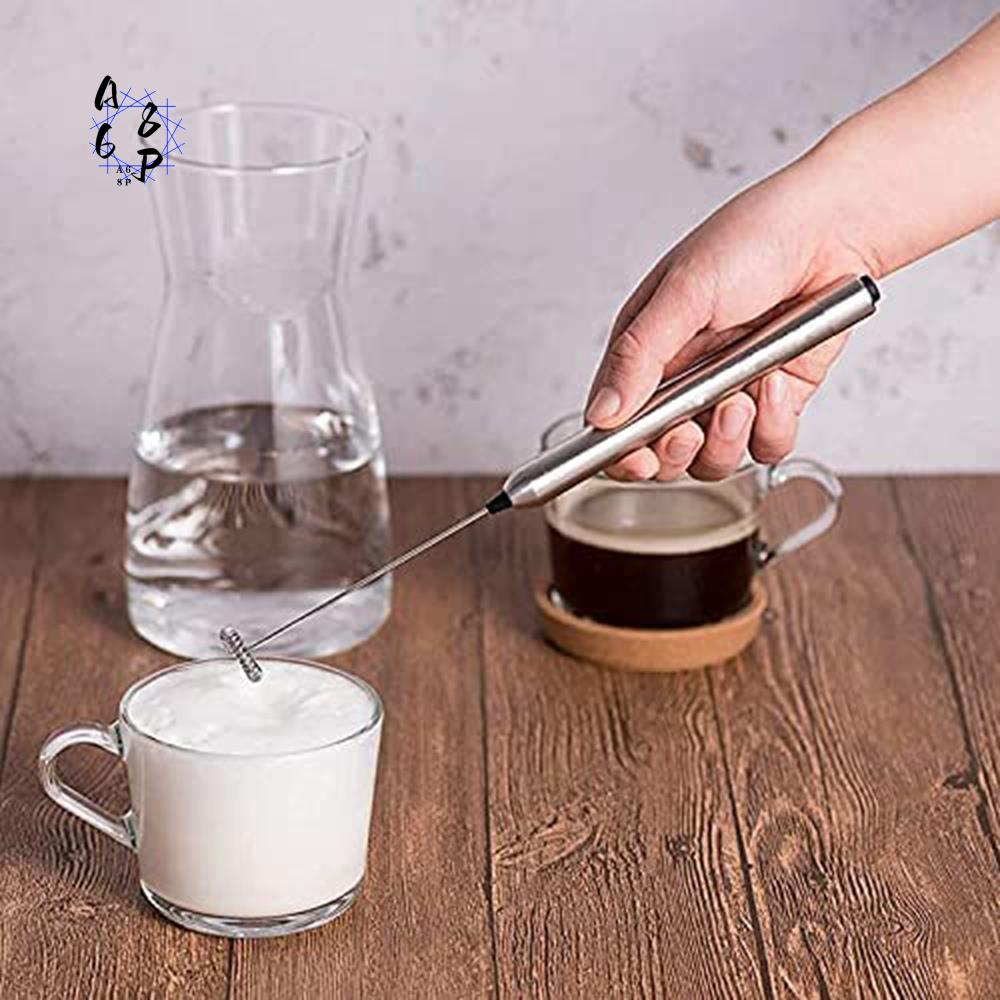 A68P-전기 우유 거품기 스테인리스 스틸 핸드헬드 우 - Electric Milk Frother Handheld 리뷰 및 가격