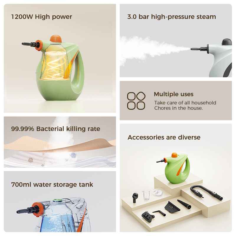 인기 판매 가전제품 스팀청소기 1200W 고온 에어컨  - Home Appliances 리뷰 및 가격