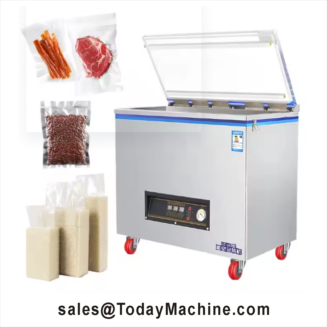 단일 챔버 과일 및 육류 진공 밀봉기, 액체가 많은 습 - Food Vacuum Sealer Machine 리뷰 및 가격